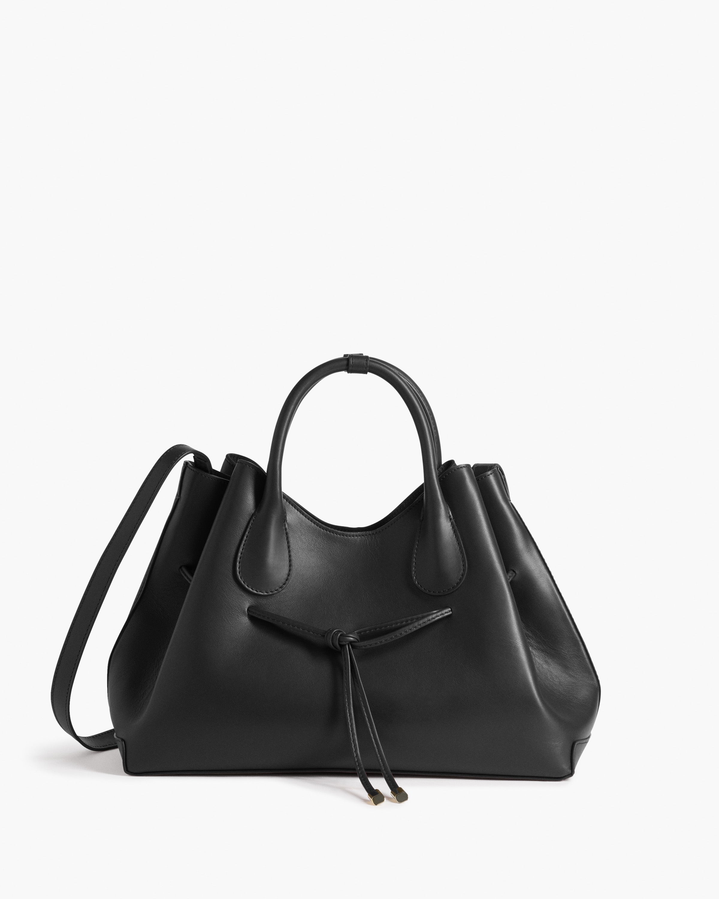 Alva Mini Handbag Leather Black Bag – Flattered