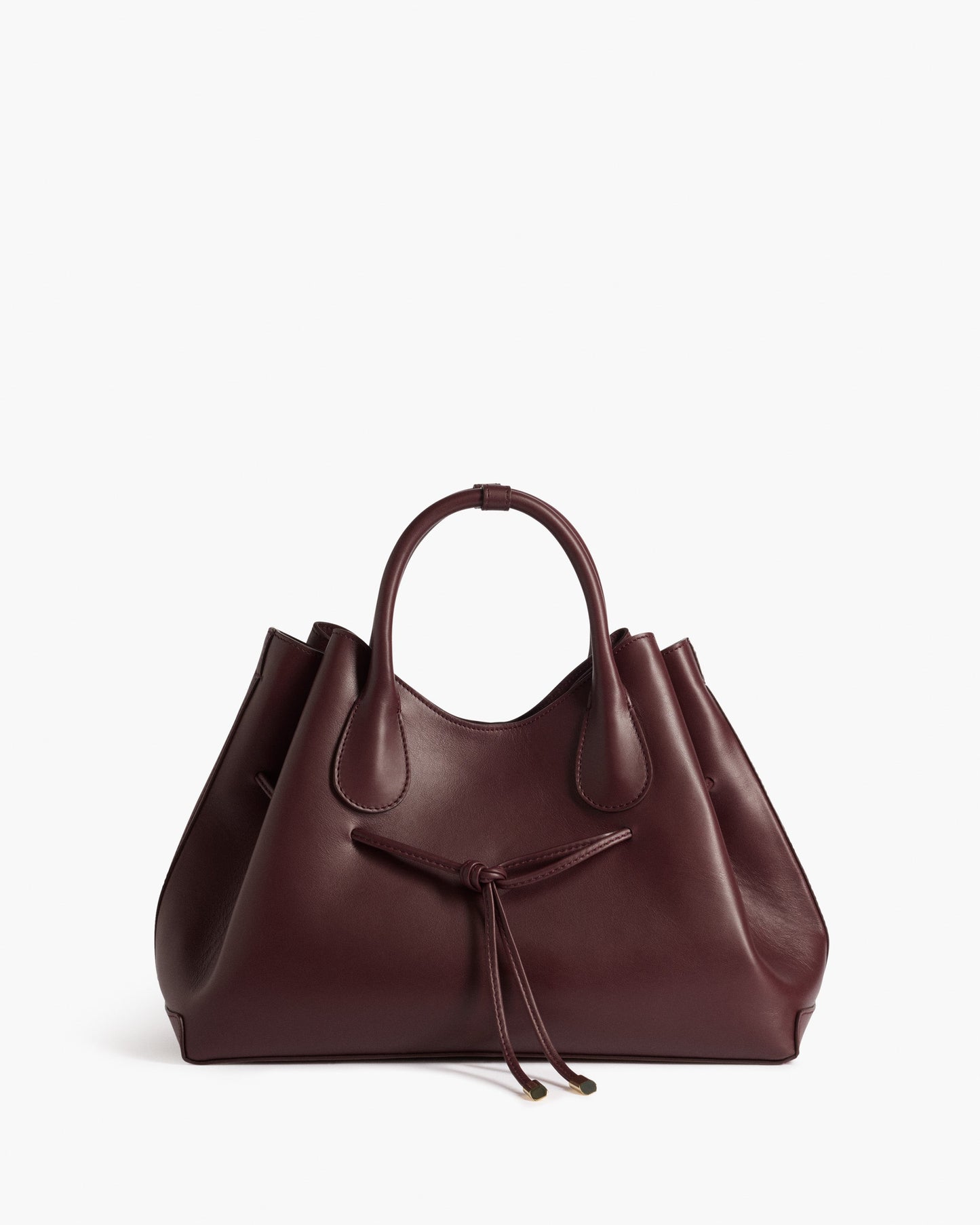 Maris Tote Bag Leather Burgundy