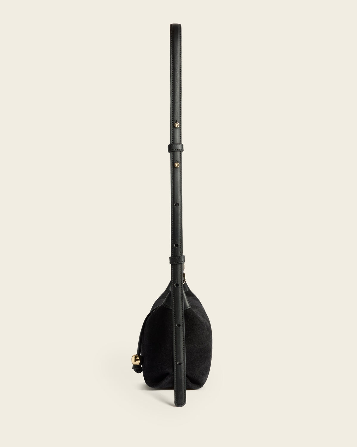 Ru Crossbody Bag Suede Black