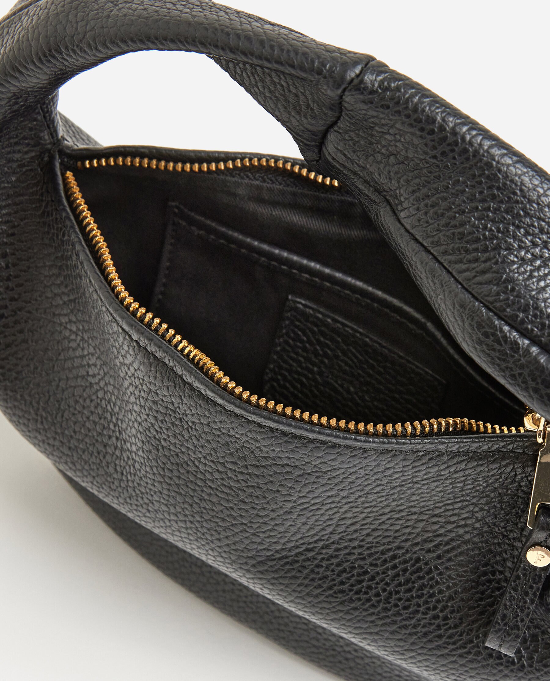 Alva Mini Handbag Leather Black | Flattered.com