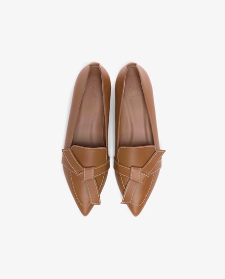 Ally Leather Cognac | Flattered.com