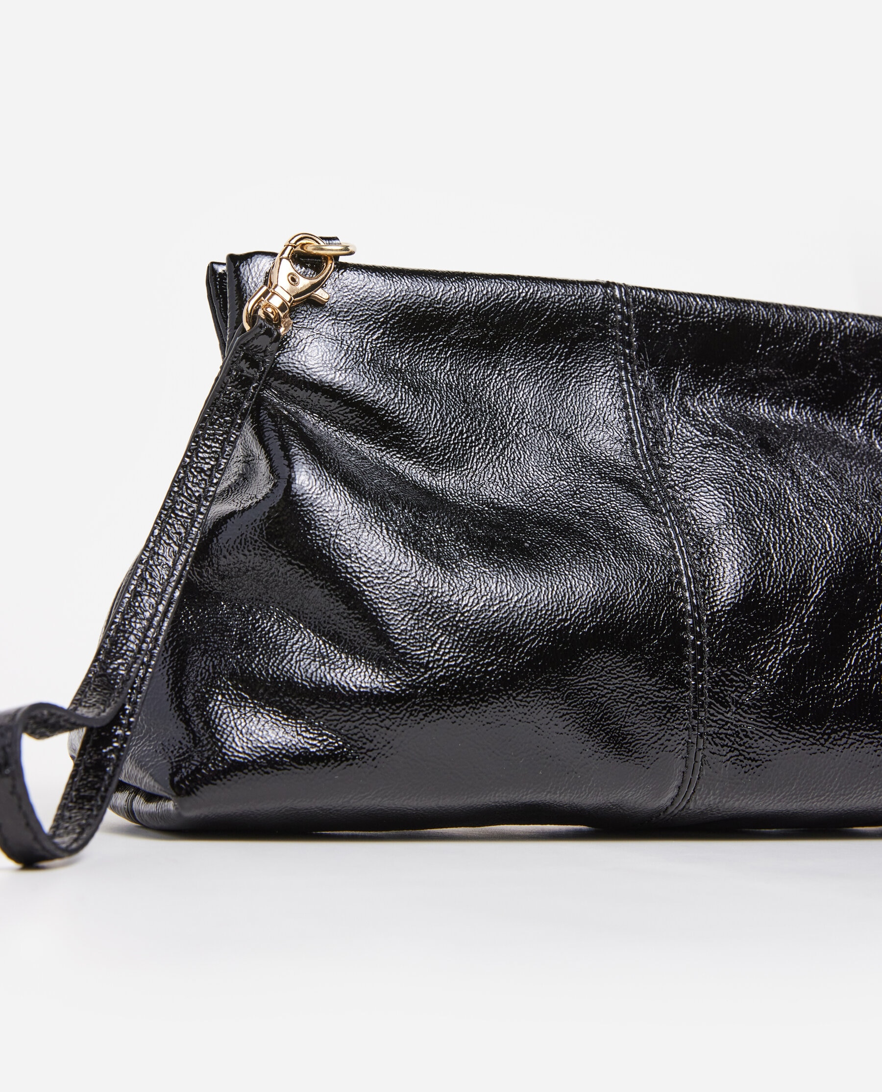 Valentino Orlandi Quilted Black Patent Leather Purse| Bohème Vintage –  Boheme Vintage